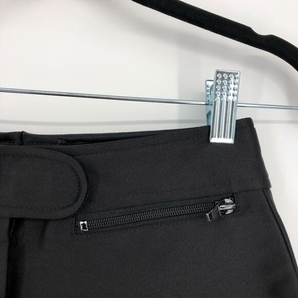 FERA SKIWEAR Vtg Black Stirrup Foot Ski Pants - Picture 3 of 7